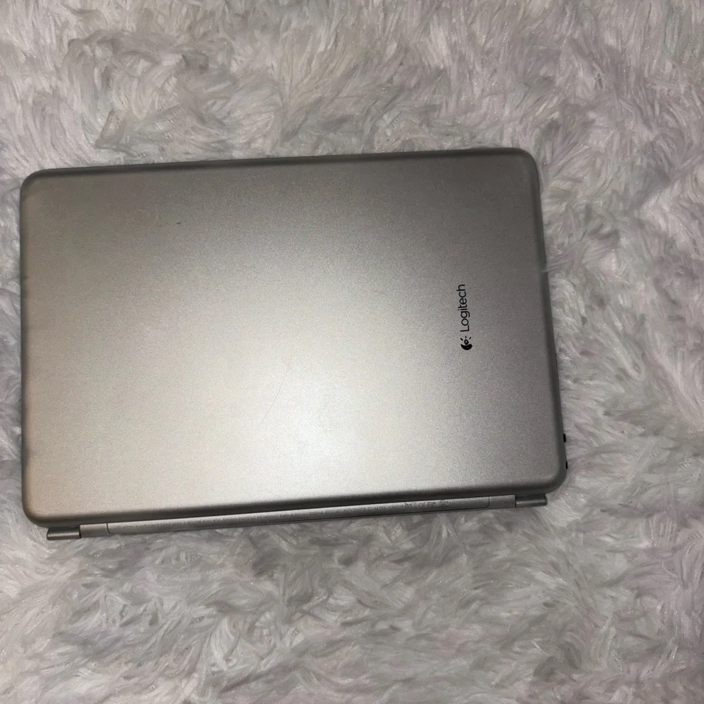 Logitech Black and Silver Compact Keyboard